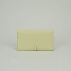 Hermes New Passant Wallet Epsom Jaune Milton Yellow