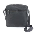 Prada Tessuto Nylon Triangle Logo Leather Shoulder Bag