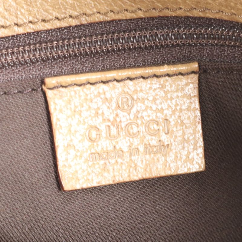 Gucci GG Canvas Eclipse Leather Tote