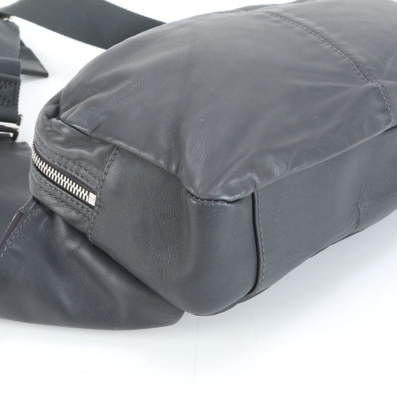 Louis Vuitton Fast Gaston Leather Gray Asphalt