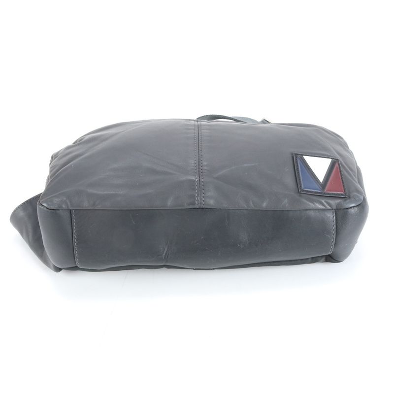 Louis Vuitton Fast Gaston Leather Gray Asphalt