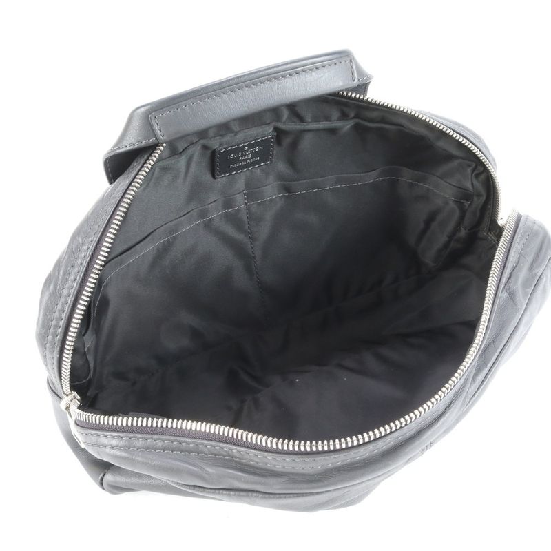 Louis Vuitton Fast Gaston Leather Gray Asphalt