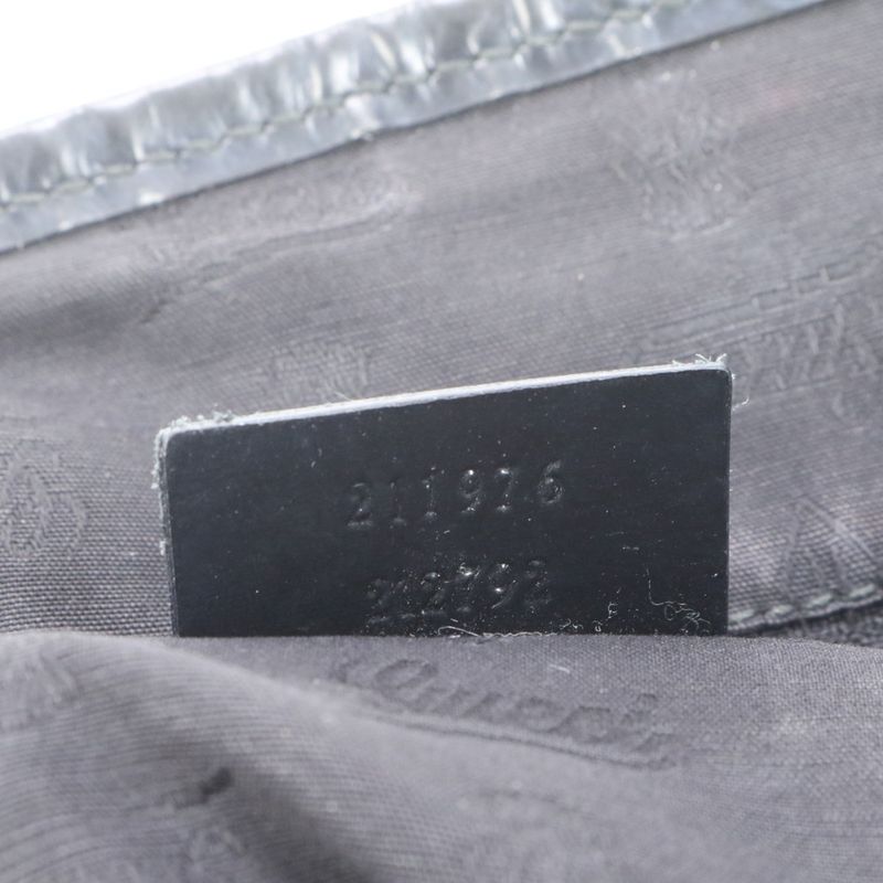 Gucci GG Canvas Leather Tote