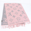 Louis Vuitton Monogram Echarpe LV Essential Cashmere Silk Fringe Scarf