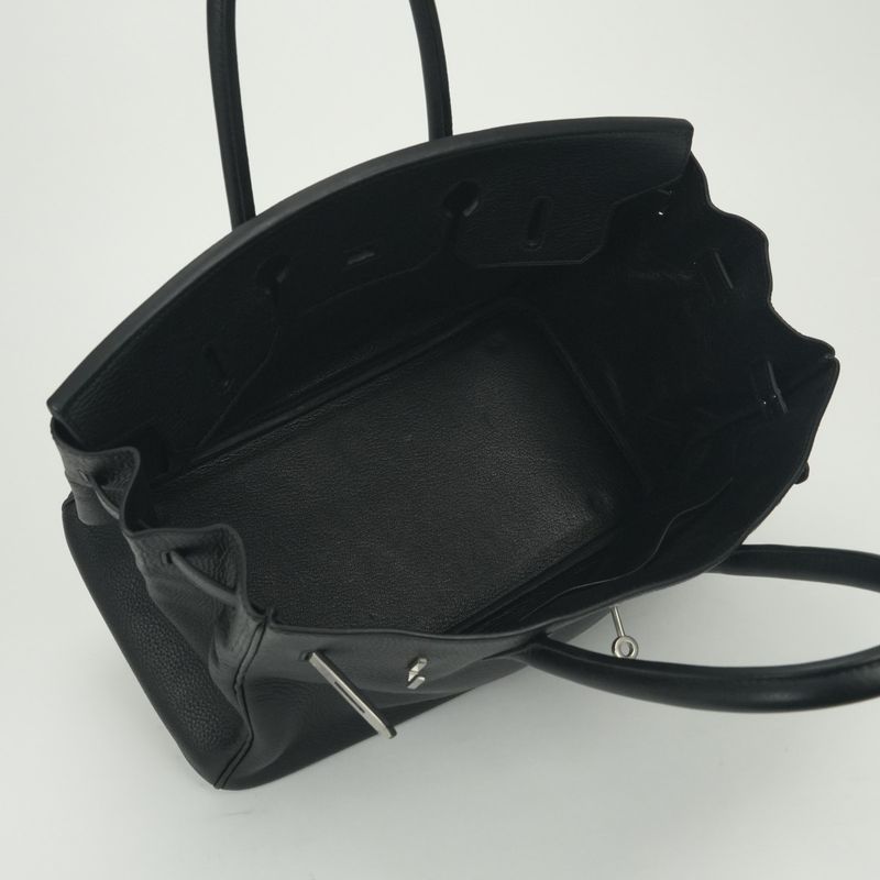 Hermes Birkin 35 Tote Togo Noir Black Matte