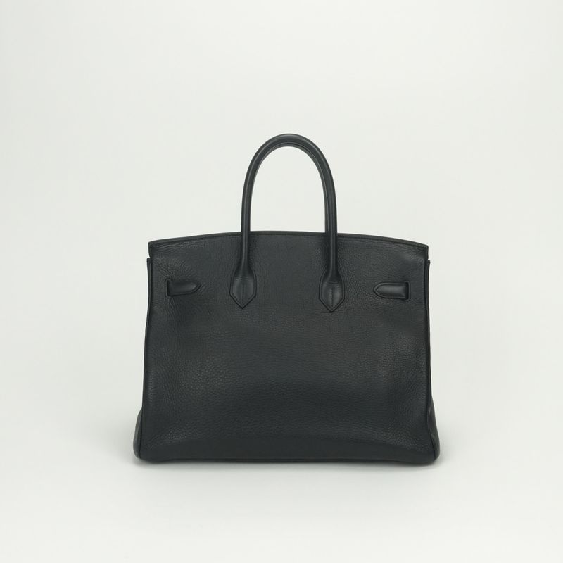 Hermes Birkin 35 Tote Togo Noir Black Matte