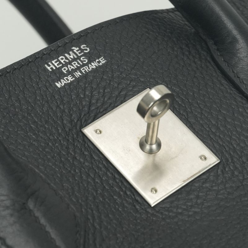 Hermes Birkin 35 Tote Togo Noir Black Matte