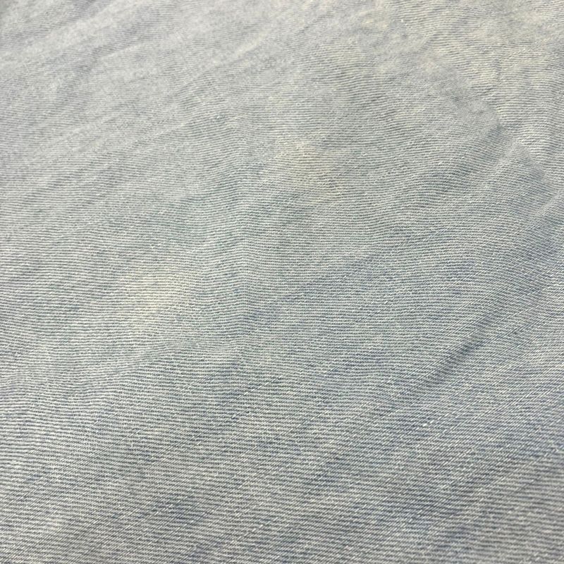 Loewe Logo Embossed Swimsuit Wide Denim Pants Ice Blue
