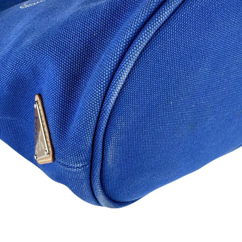 Prada Shoulder Bag Canapa Fabric