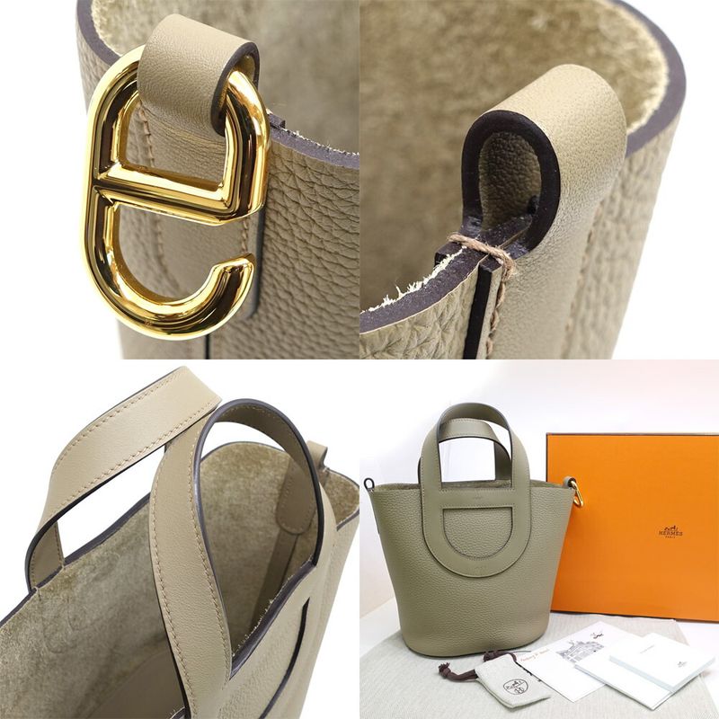 Hermes in the Loop 18 Manufactured Taurillon Clemence Handbag