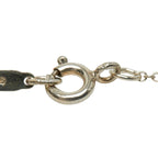 Tiffany & Co Atlas Plate Chain Pendant Necklace Silver