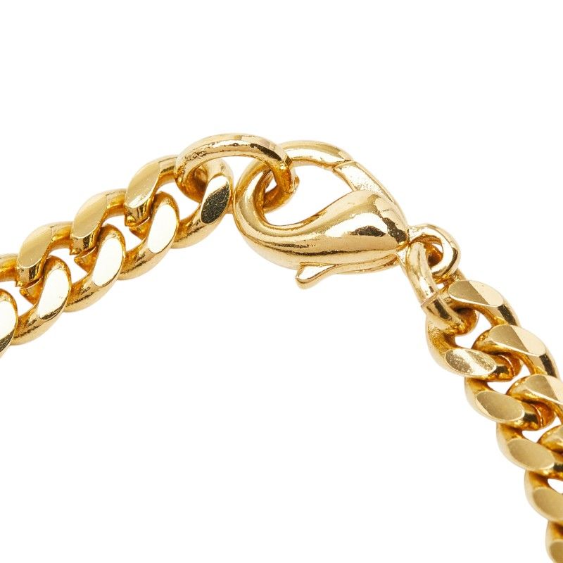 Dior Logo Chain Bracelet Gold Plated