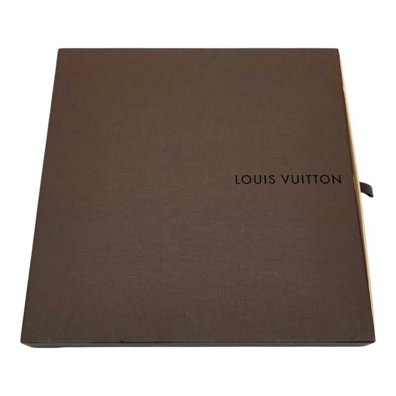 Louis Vuitton Monogram White Ivory Silk Scarf