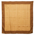 Cartier Allover Pattern Brown Silk Shoulder Bag