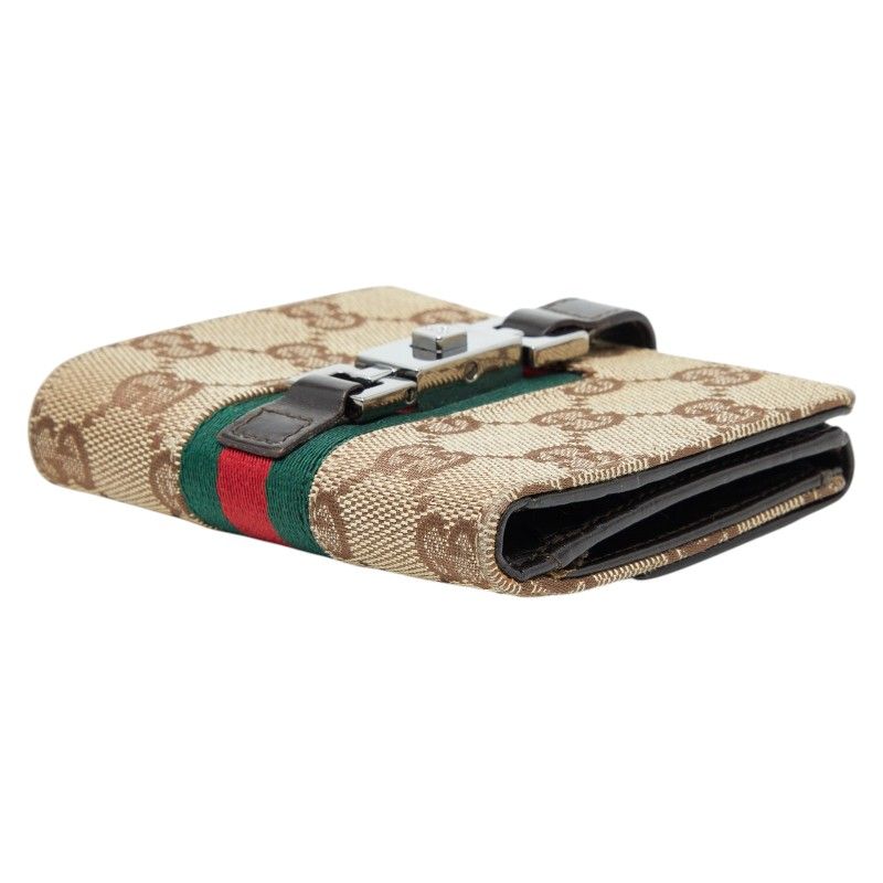 Gucci GG Canvas Jackie Sherry Beige Multicolor