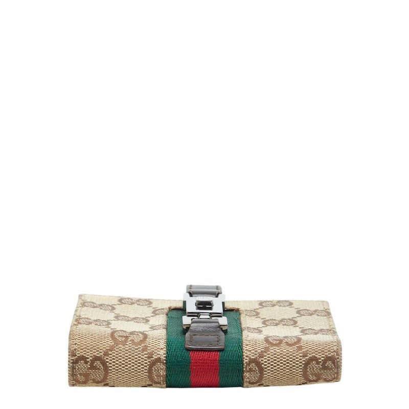 Gucci GG Canvas Jackie Sherry Beige Multicolor