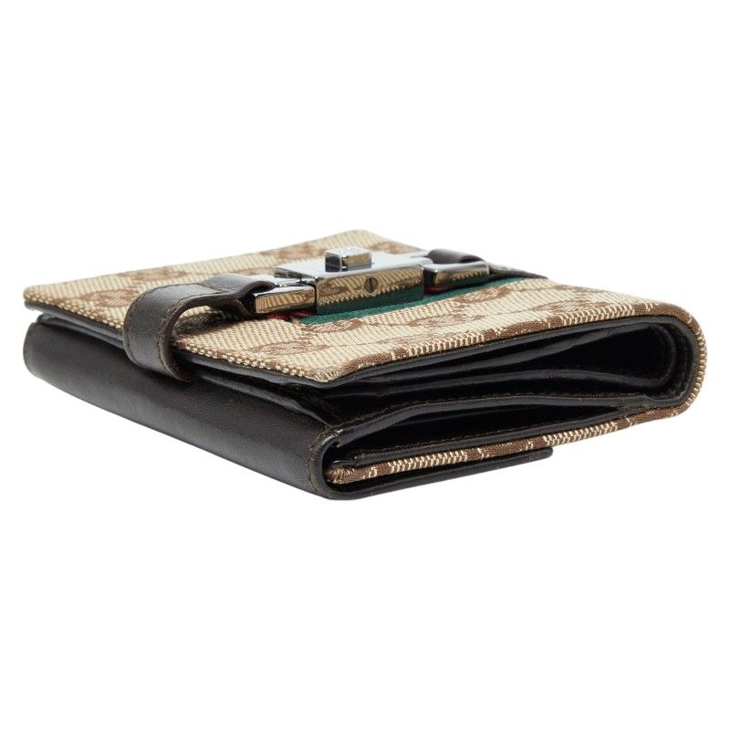 Gucci GG Canvas Jackie Sherry Beige Multicolor