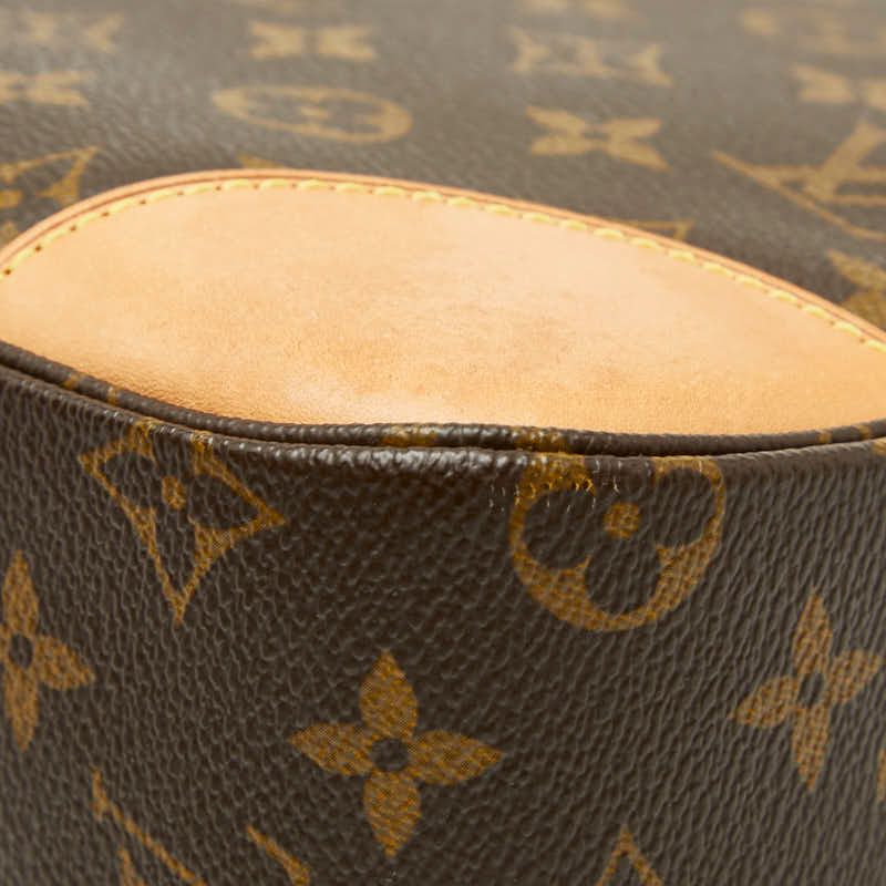 Louis Vuitton Monogram Boulogne 30 Shoulder Bag Brown Leather