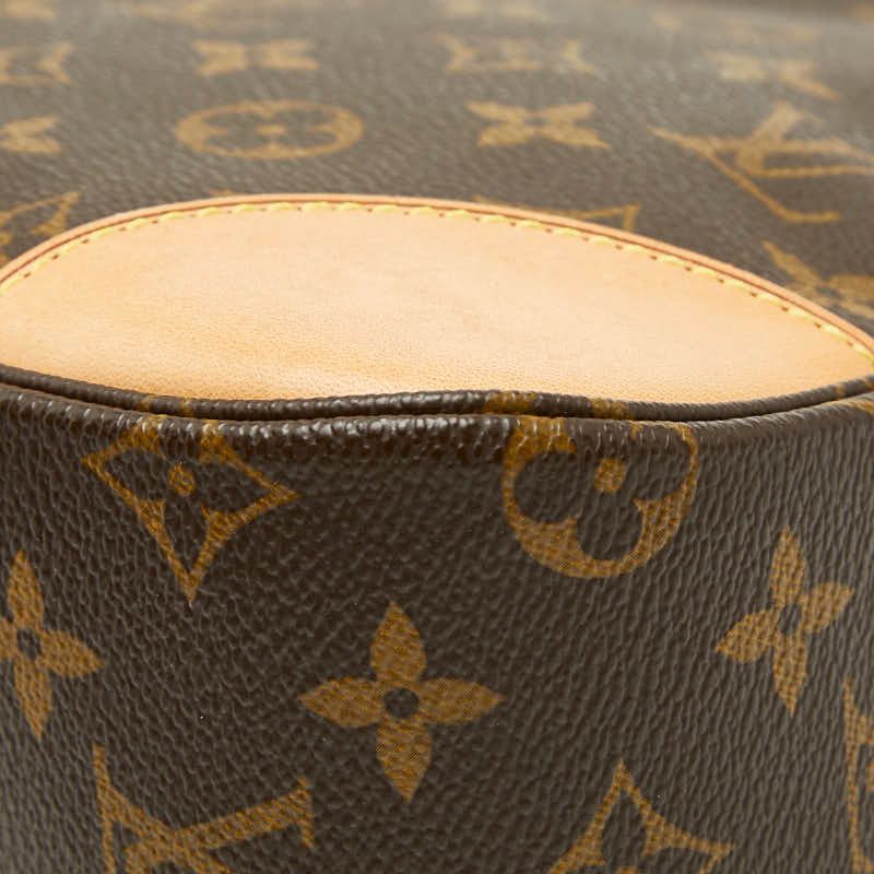 Louis Vuitton Monogram Boulogne 30 Shoulder Bag Brown Leather