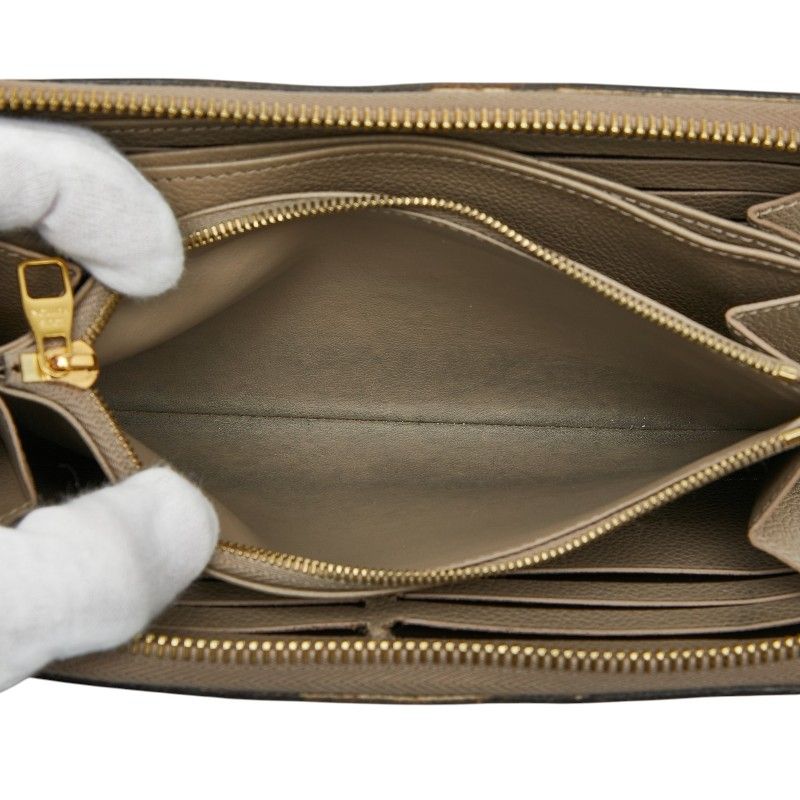 Louis Vuitton Monogram Empreinte Zippy Wallet Zip Around