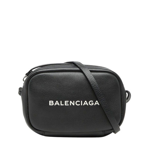 Balenciaga Everyday Camera Bag XS Black Leather
