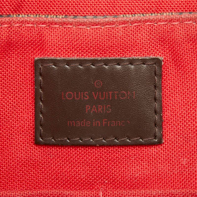 Louis Vuitton Damier Besace Roseberry Brown Leather Shoulder Bag