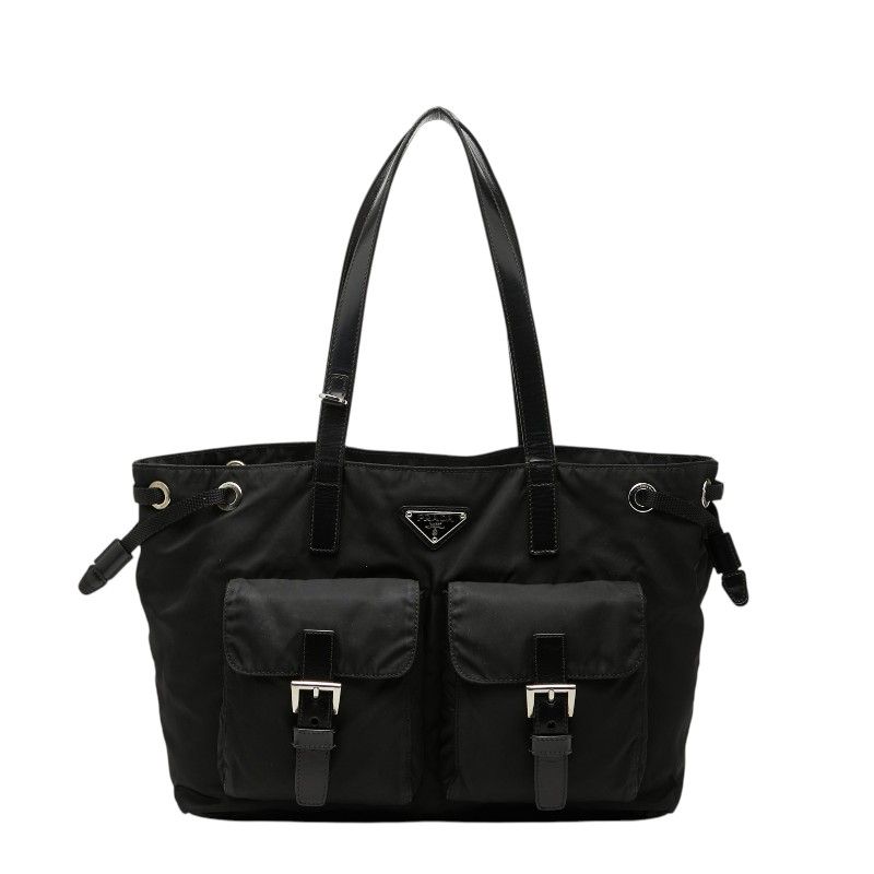 Prada Black Nylon Handbag