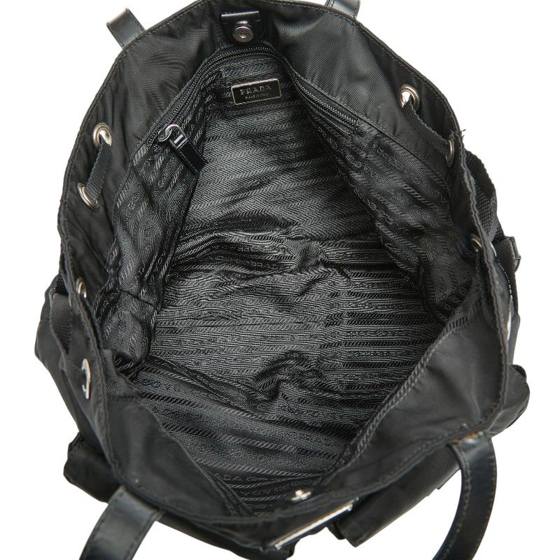 Prada Black Nylon Handbag