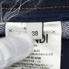 Fendi Mini Skirt Indigo Blue Denim