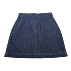 Fendi Mini Skirt Indigo Blue Denim