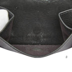 Balenciaga Paper Mini Wallet Trifold Compact Black Leather