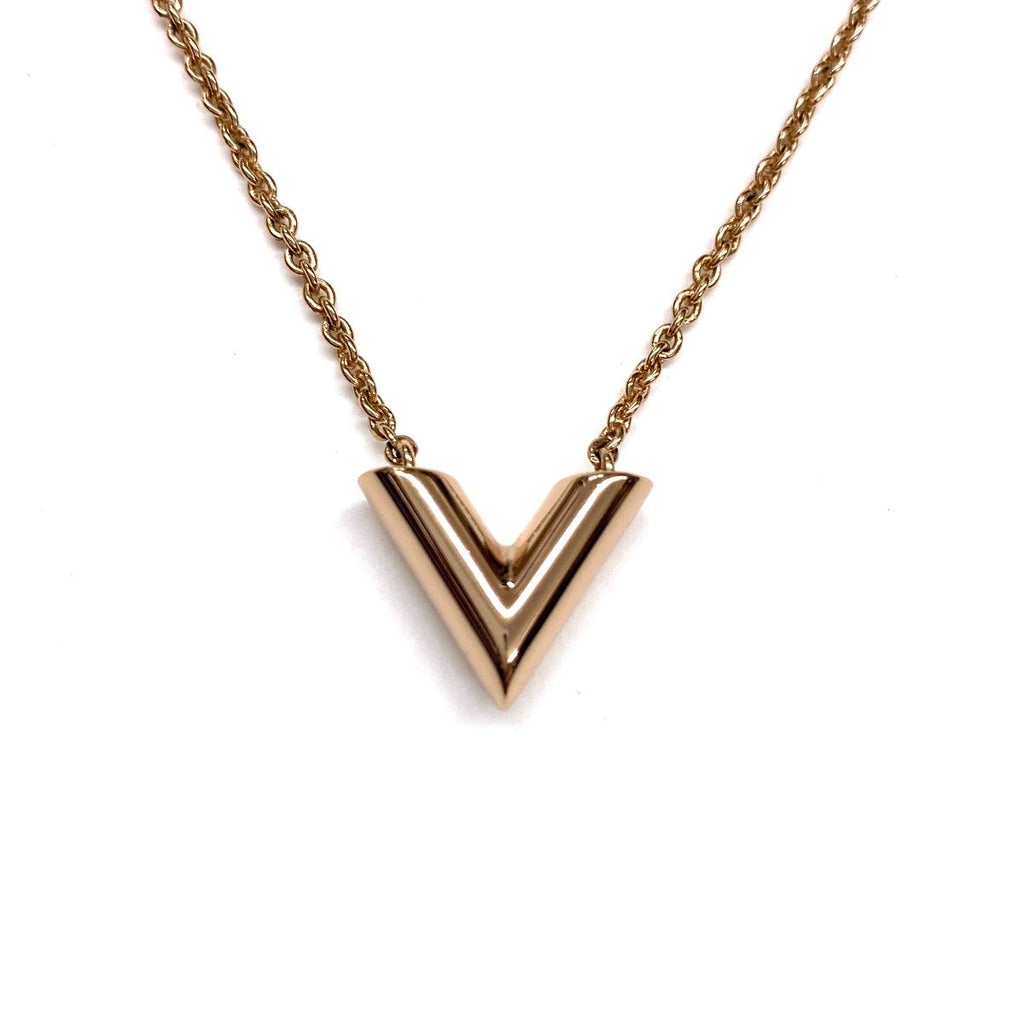 Louis Vuitton Essential Necklace Gold — view 3