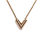 Louis Vuitton Essential Necklace Gold — view 3