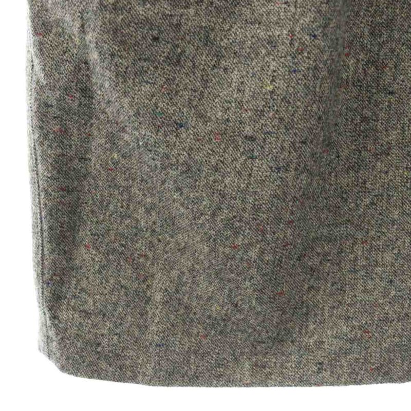 Dior Sports Skirt Knee Length Tight Wool Blend L Gray CX