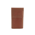 Dior Business Card Holder Case Leather Brown