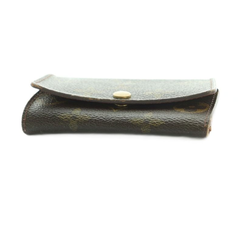 Louis Vuitton Key Case 6 Rows Monogram Pattern Brown Key Holder