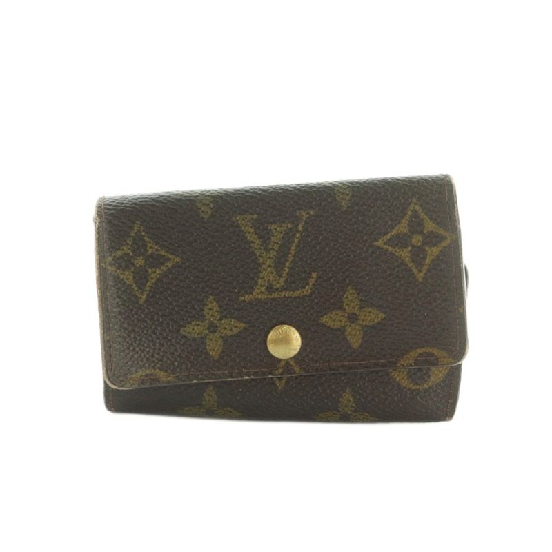 Louis Vuitton Key Case 6 Rows Monogram Pattern Brown Key Holder