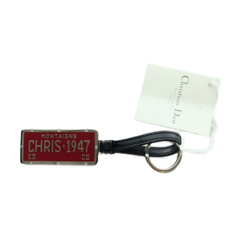 Dior Key Ring Key Case Key Holder Plate Logo Mq Oh