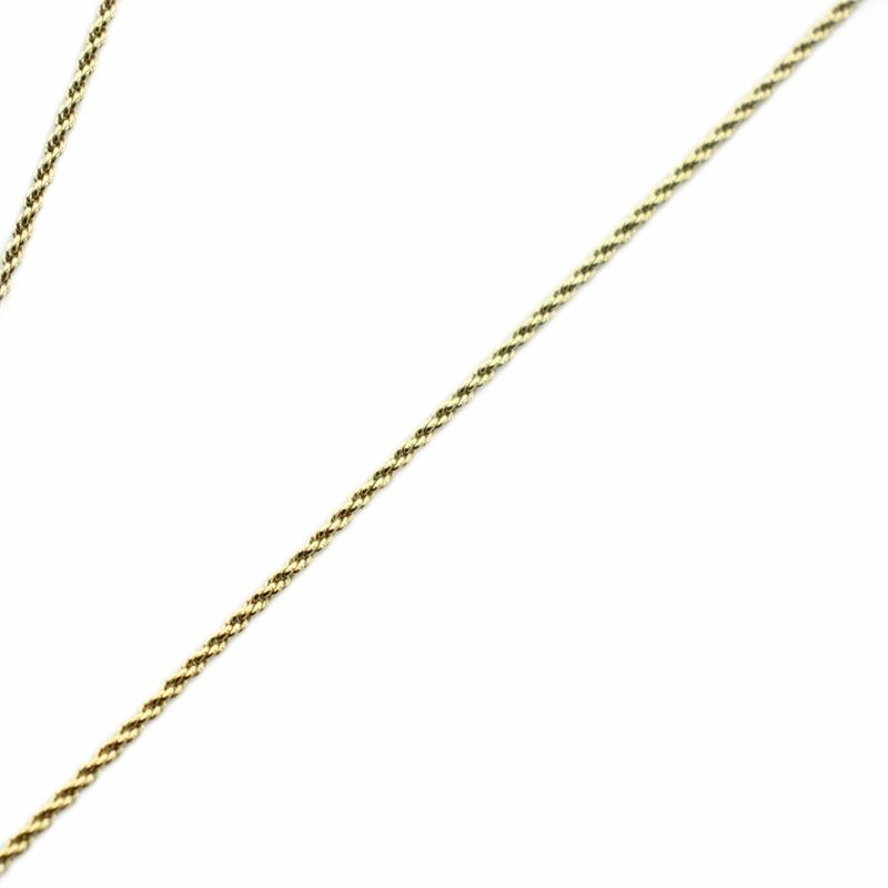 Dior Necklace Chain Only Logo Gold Mq Oh