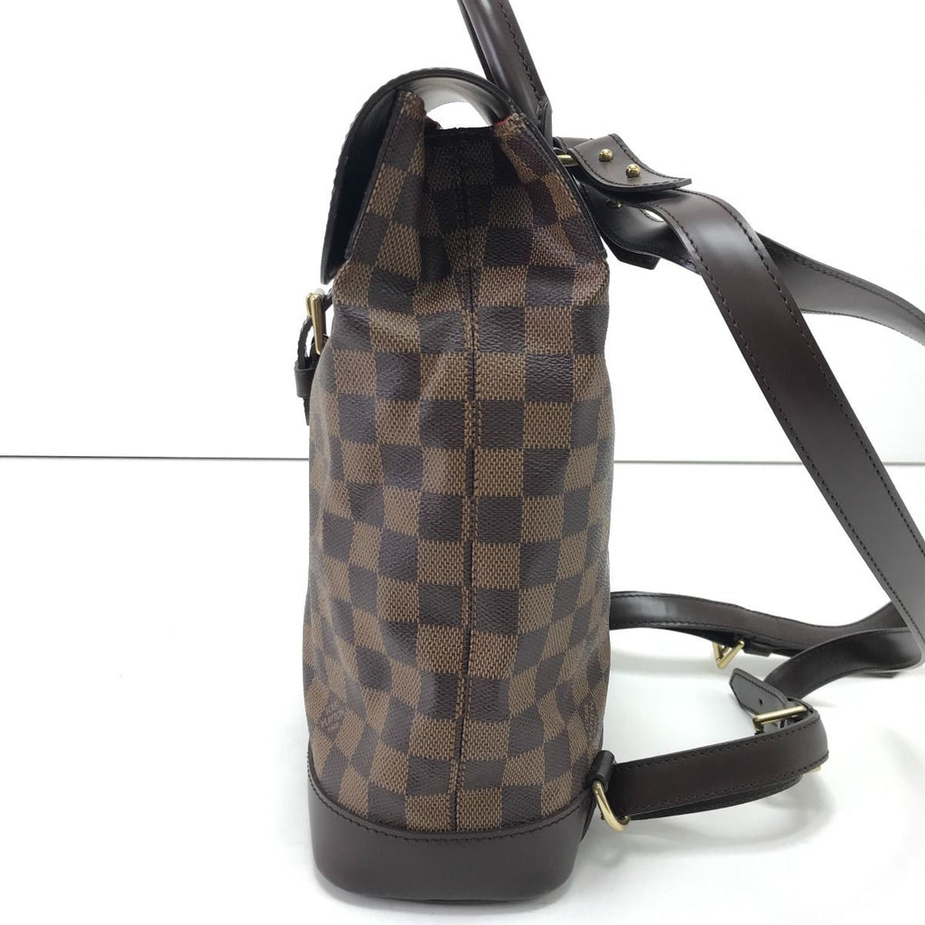 Louis Vuitton Backpack Damier Jean Soho Brown — view 6