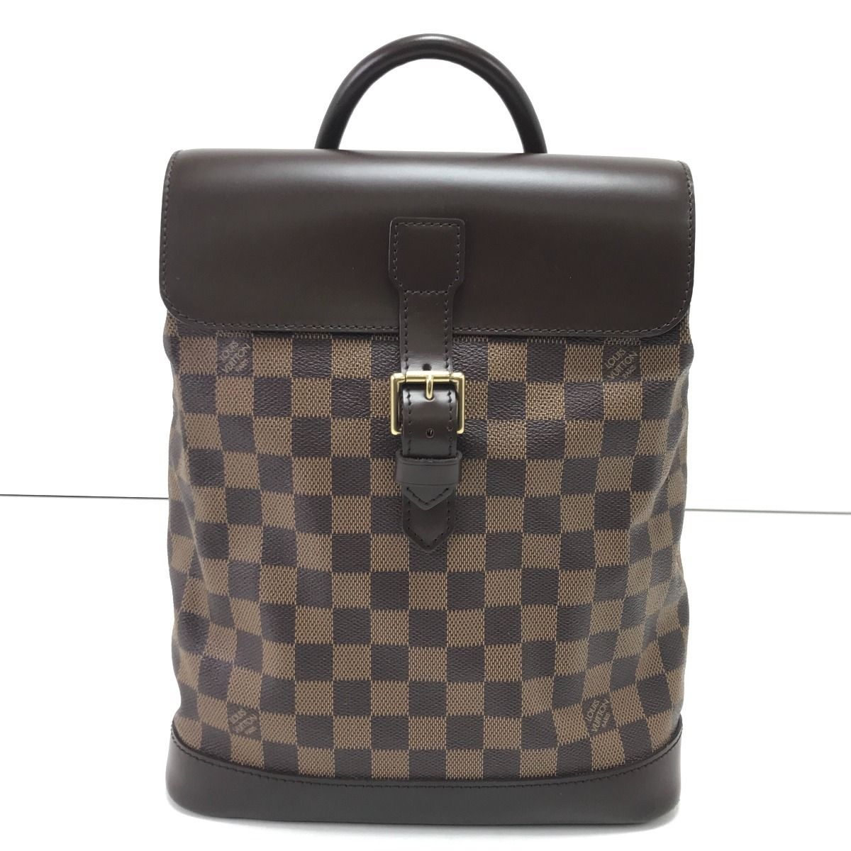 Louis Vuitton Backpack Damier Jean Soho Brown — view 2