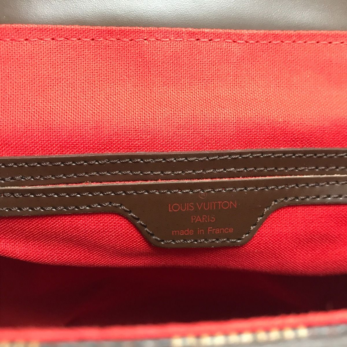 Louis Vuitton Backpack Damier Jean Soho Brown — view 9