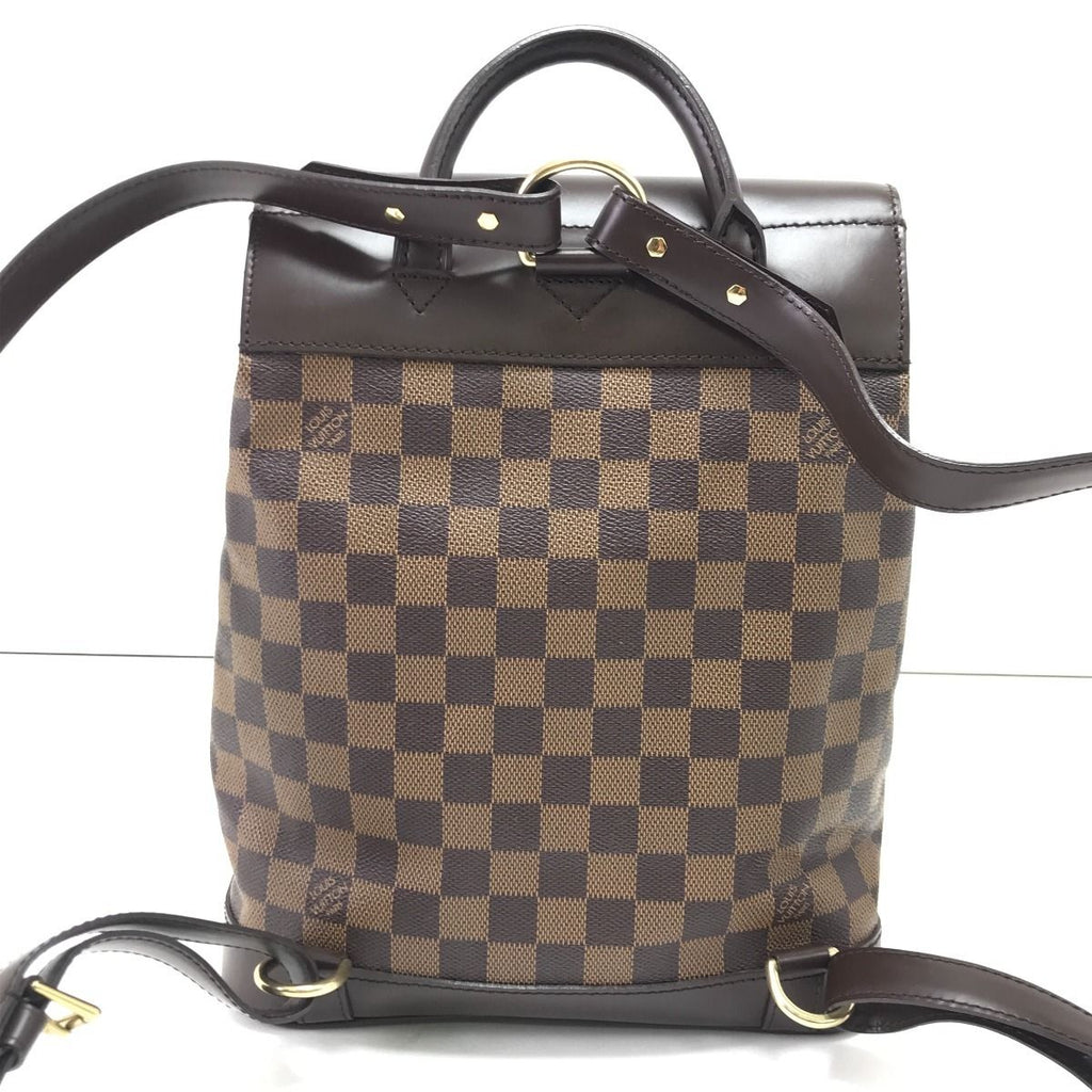 Louis Vuitton Backpack Damier Jean Soho Brown — view 3