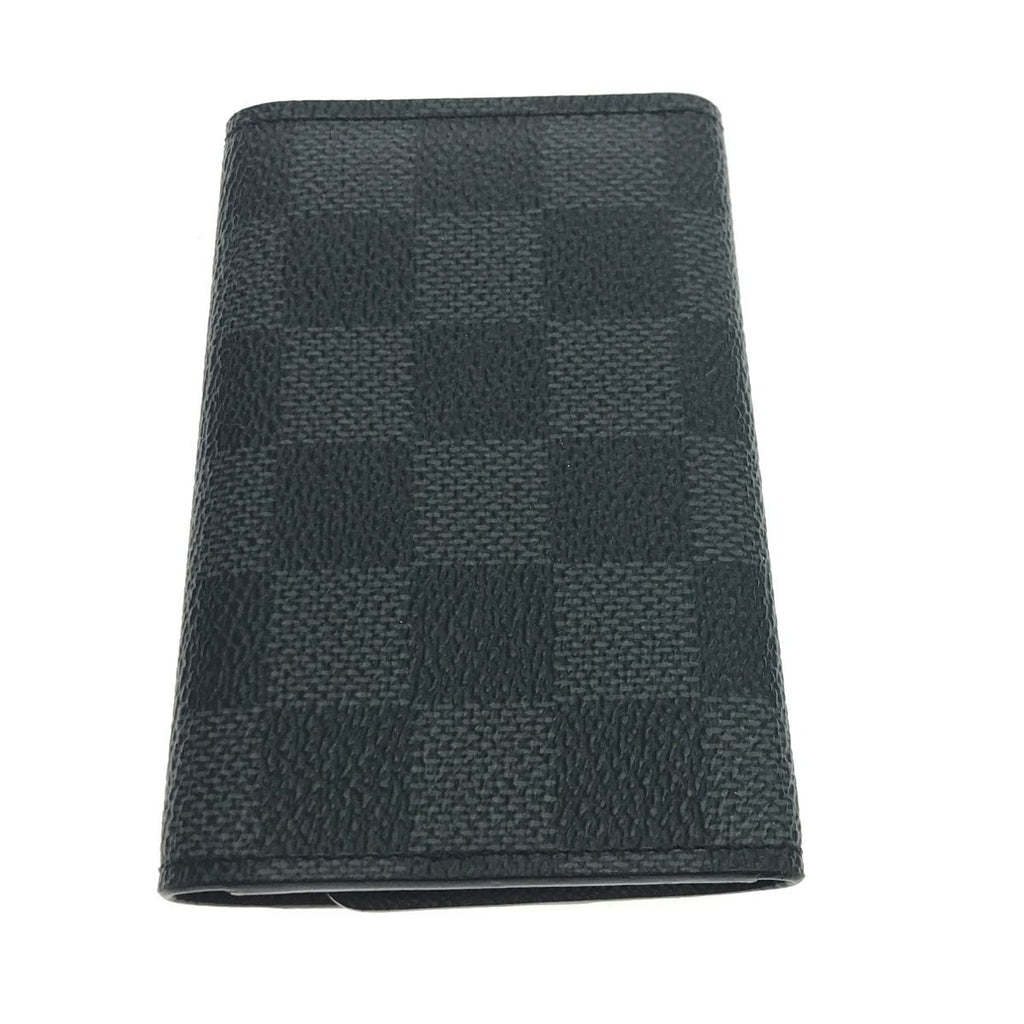 Louis Vuitton Key Case Damier Graphite Multicles 6 Initial Gray Holder — view 2