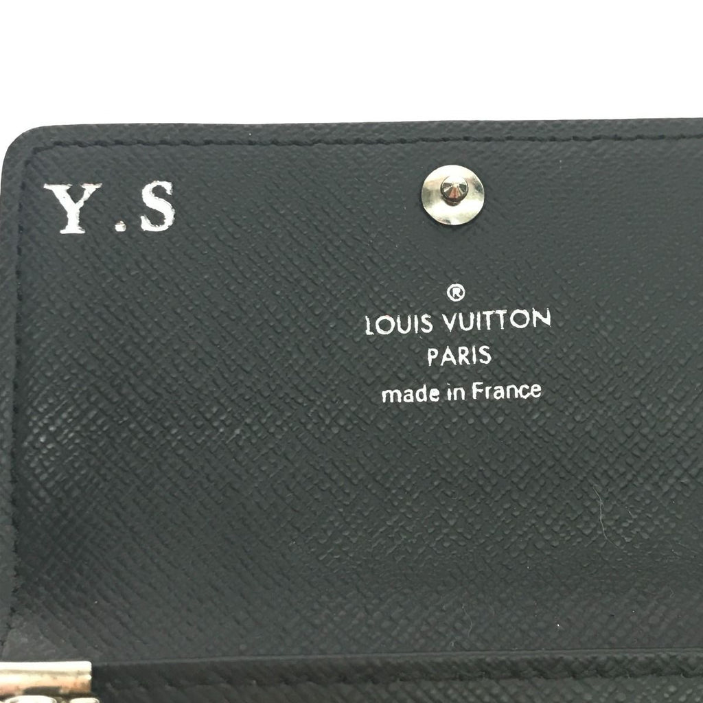 Louis Vuitton Key Case Damier Graphite Multicles 6 Initial Gray Holder — view 3