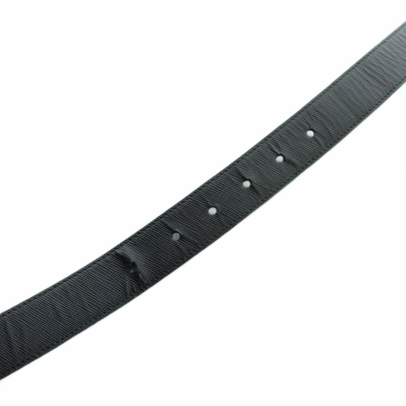 Prada Belt Love Logo Leather 26 Black