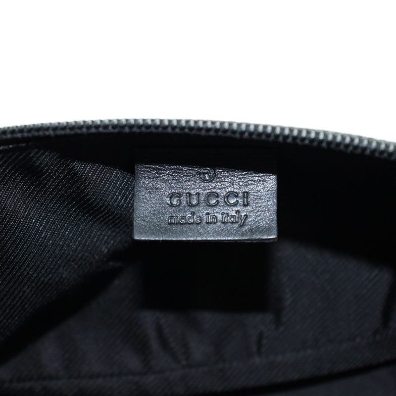Gucci Handbag Mini GG Canvas Logo Black