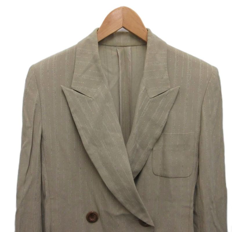 Dior Tailored Jacket Double Leather 7 Beige WY