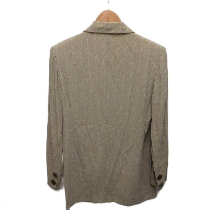 Dior Tailored Jacket Double Leather 7 Beige WY