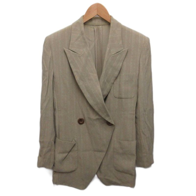 Dior Tailored Jacket Double Leather 7 Beige WY